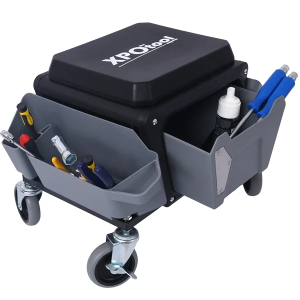 Mechanic Stool with Rolling Wheels - Image 4