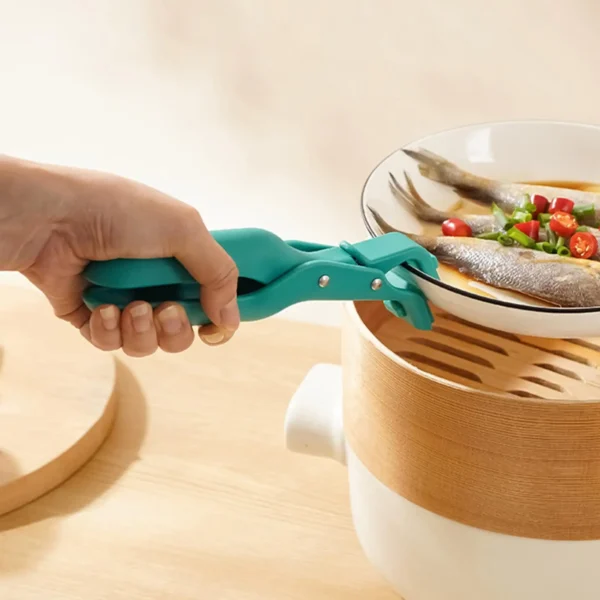 Green Anti-Scalding Clip for Hot Bowls Dishes - Image 6