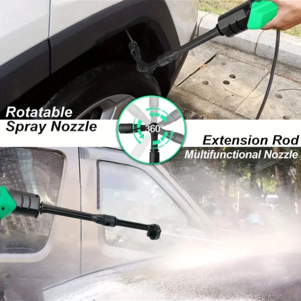 Portable 20V Handy Plastic Pressure Washer for Car Washing - Image 3