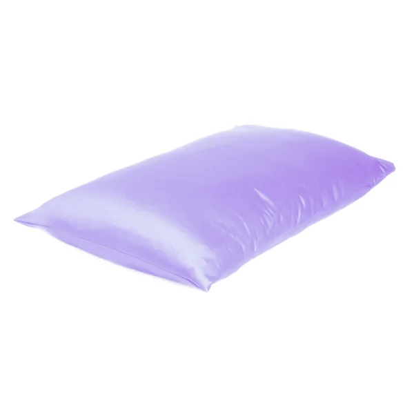 Purple Dreamy Set Of 2 Silky Satin Queen Pillowcases - Image 3