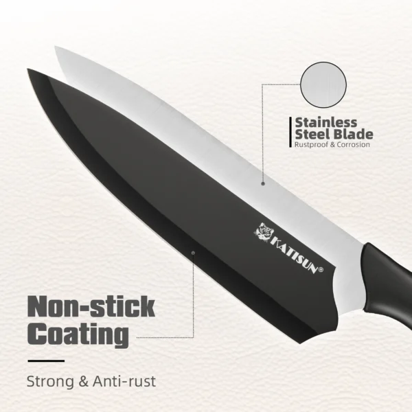 15+1 Pieces Professional Kitchen Knife Set - Image 3