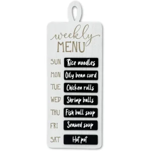 Weekly Menu Board