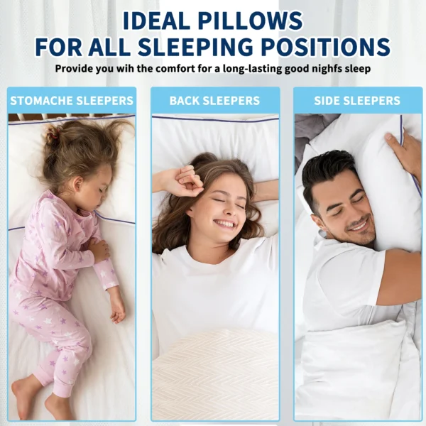 Natural WhiteBed Pillows - Image 4
