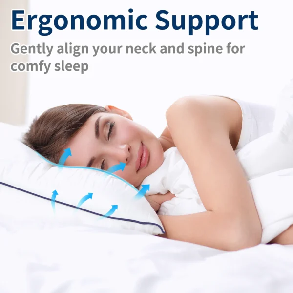 Natural WhiteBed Pillows - Image 2